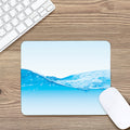Water Wave Print Mouse Pad