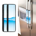 Water Wave Print Refrigerator Handle Covers