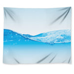 Water Wave Print Tapestry