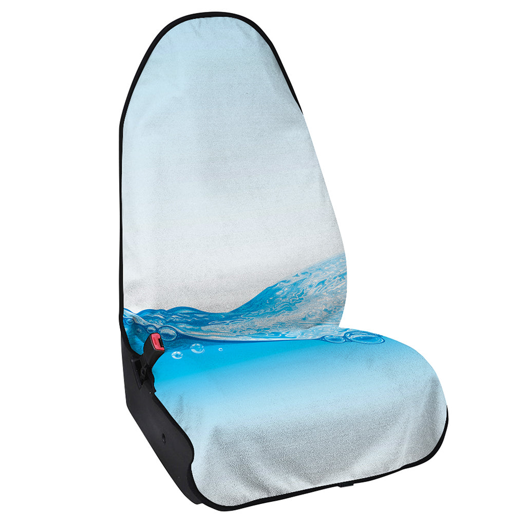 Water Wave Print Waterproof Car Seat Cover