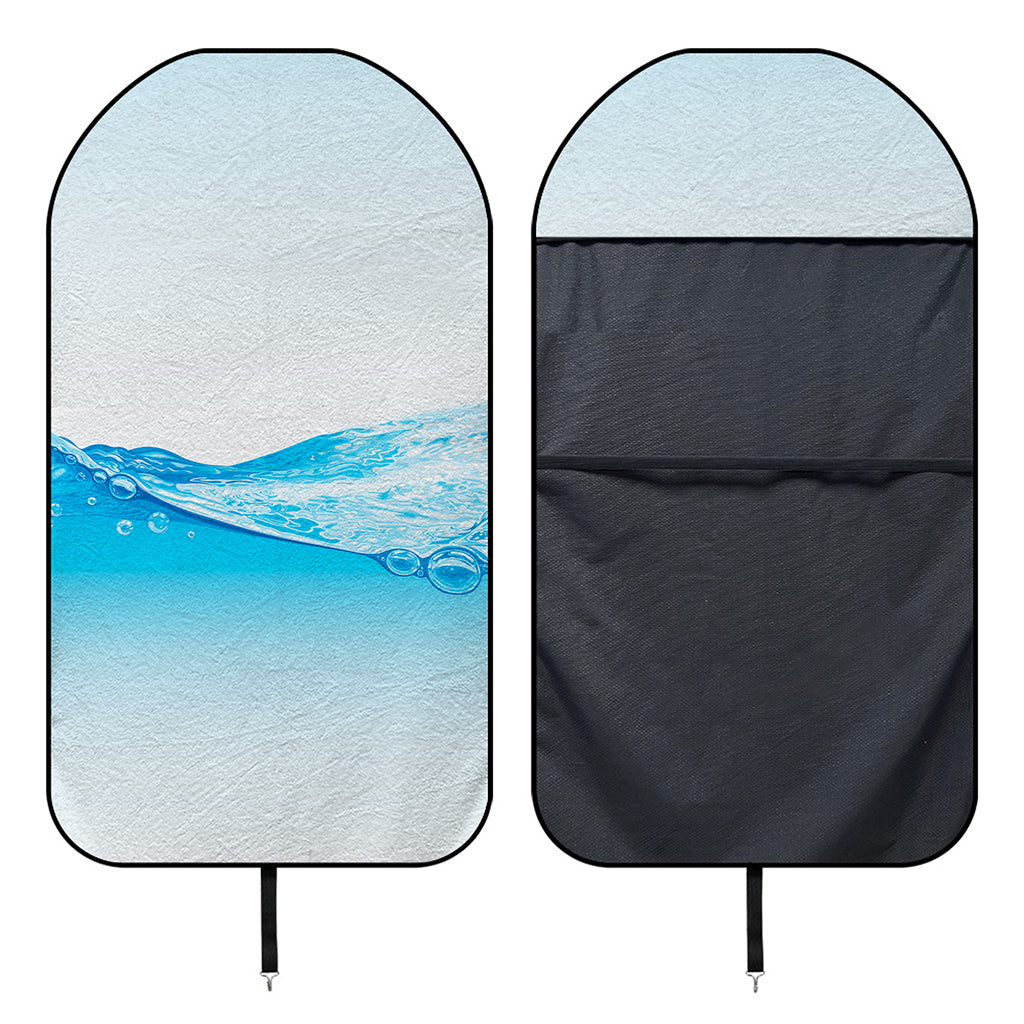 Water Wave Print Waterproof Car Seat Cover