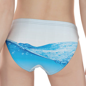 Water Wave Print Women's Panties