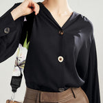 Watercolor Alstroemeria Pattern Print Bag Strap