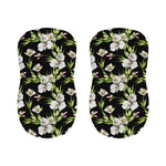 Watercolor Alstroemeria Pattern Print Bar Stool Covers