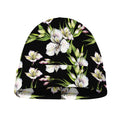 Watercolor Alstroemeria Pattern Print Beanie