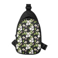 Watercolor Alstroemeria Pattern Print Sling Bag