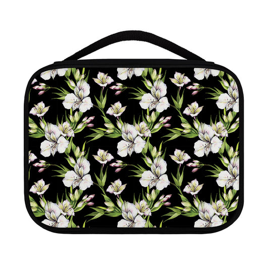 Watercolor Alstroemeria Pattern Print Classic Bible Case