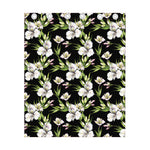 Watercolor Alstroemeria Pattern Print Curtain