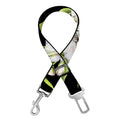 Watercolor Alstroemeria Pattern Print Dog Seat Belt