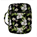 Watercolor Alstroemeria Pattern Print Front Pocket Bible Bag