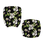 Watercolor Alstroemeria Pattern Print Office Chair Cover