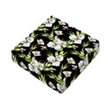 Watercolor Alstroemeria Pattern Print Outdoor Seat Cushion Cover