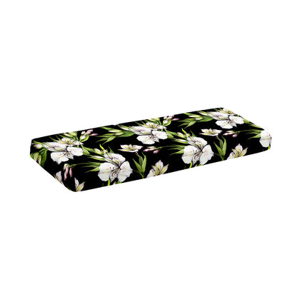 Watercolor Alstroemeria Pattern Print Piano Keyboard Cover