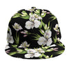 Watercolor Alstroemeria Pattern Print Snapback Cap