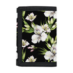 Watercolor Alstroemeria Pattern Print Trifold Wallet