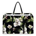 Watercolor Alstroemeria Pattern Print Utility Tote Bag