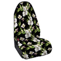 Watercolor Alstroemeria Pattern Print Waterproof Car Seat Cover