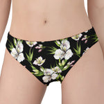 Watercolor Alstroemeria Pattern Print Women's Panties