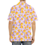 Watercolor Apricot Fruit Pattern Print Aloha Shirt