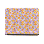 Watercolor Apricot Fruit Pattern Print Bifold Wallet
