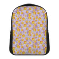 Watercolor Apricot Fruit Pattern Print Casual Backpack