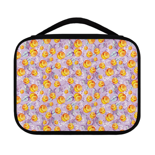 Watercolor Apricot Fruit Pattern Print Classic Bible Case