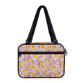 Watercolor Apricot Fruit Pattern Print Double Strap Bible Bag