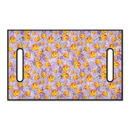 Watercolor Apricot Fruit Pattern Print Golf Cart Seat Cover