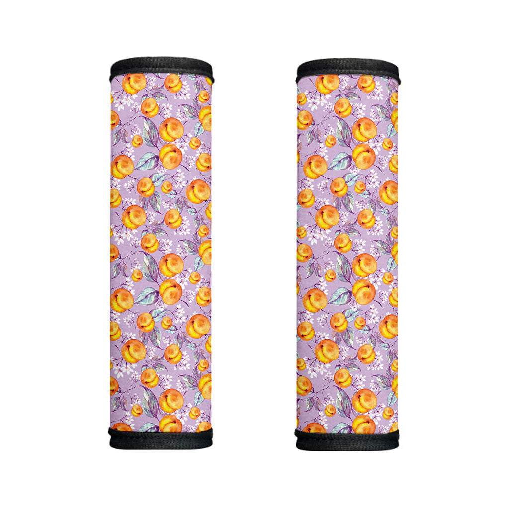 Watercolor Apricot Fruit Pattern Print Handle Covers