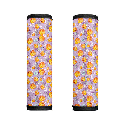 Watercolor Apricot Fruit Pattern Print Handle Covers
