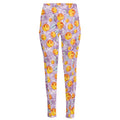 Watercolor Apricot Fruit Pattern Print High-Waisted Pocket Leggings