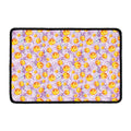 Watercolor Apricot Fruit Pattern Print Kitchen Mat