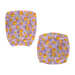 Watercolor Apricot Fruit Pattern Print Office Chair Cover