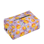 Watercolor Apricot Fruit Pattern Print Rectangle Tissue Box Cover