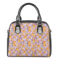 Watercolor Apricot Fruit Pattern Print Shoulder Handbag