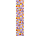 Watercolor Apricot Fruit Pattern Print Table Runner