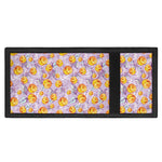 Watercolor Apricot Fruit Pattern Print Trifold Wallet
