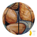 Watercolor Aquarius Zodiac Sign Print Basketball