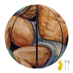 Watercolor Aquarius Zodiac Sign Print Basketball