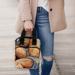 Watercolor Aquarius Zodiac Sign Print Bible Tote Bag