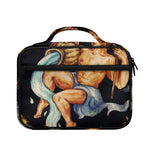Watercolor Aquarius Zodiac Sign Print Briefcase Bible Bag