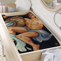 Watercolor Aquarius Zodiac Sign Print Changing Pad Cover