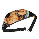 Watercolor Aquarius Zodiac Sign Print Fanny Pack