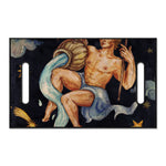 Watercolor Aquarius Zodiac Sign Print Golf Cart Seat Cover