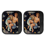 Watercolor Aquarius Zodiac Sign Print Handle Covers