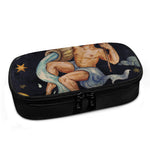 Watercolor Aquarius Zodiac Sign Print Insulin Cooler Travel Case
