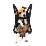 Watercolor Aquarius Zodiac Sign Print Pet Carrier Backpack