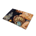 Watercolor Aquarius Zodiac Sign Print Pet Cooling Mat Cover