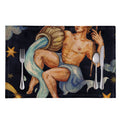 Watercolor Aquarius Zodiac Sign Print Placemat