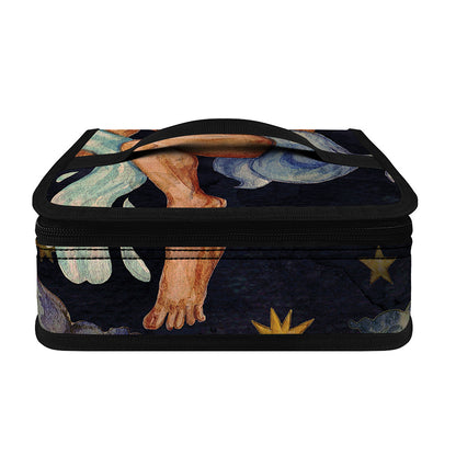 Watercolor Aquarius Zodiac Sign Print Small Lunch Bag